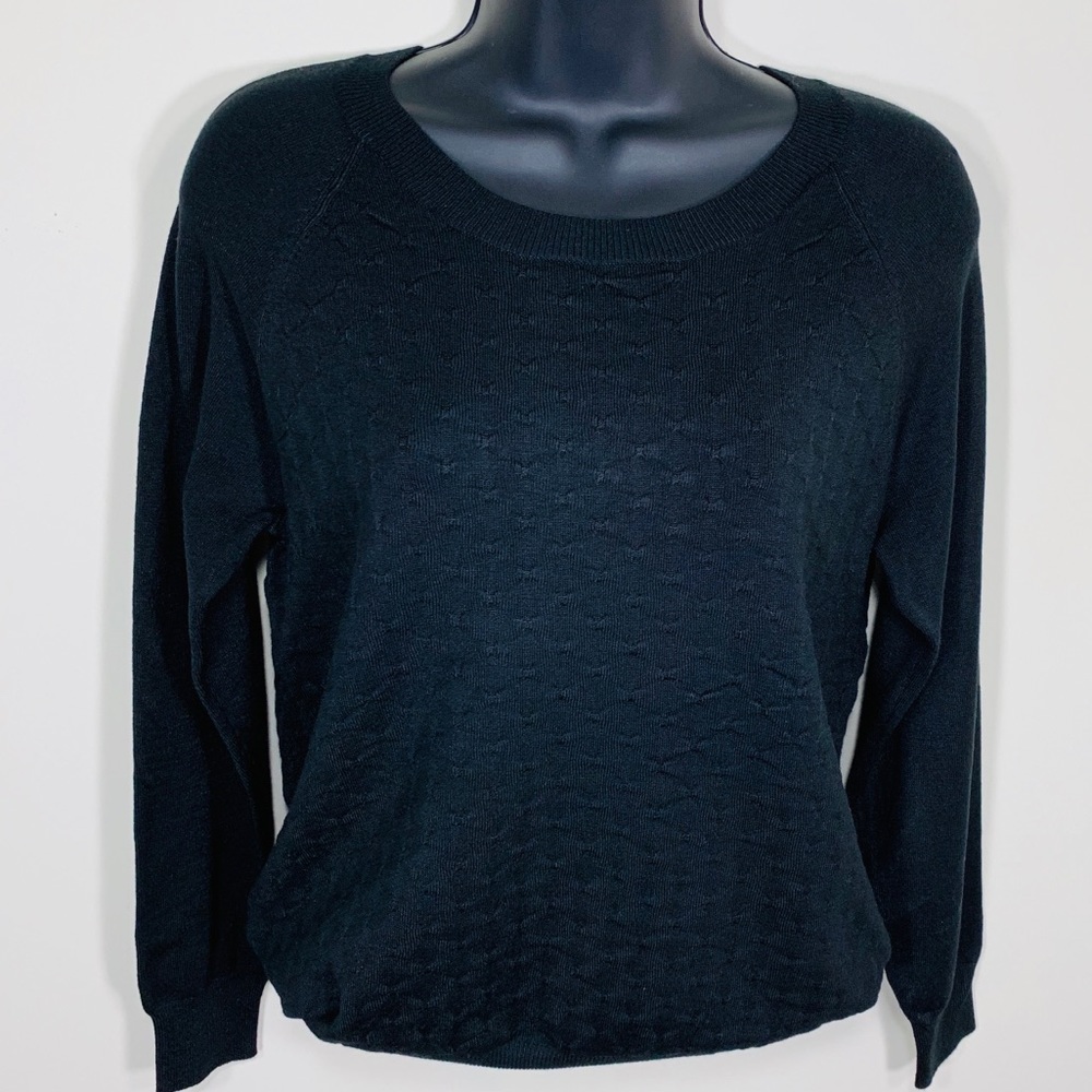 ⭐️ Text Me Textured Crewneck Sweater (NWT)